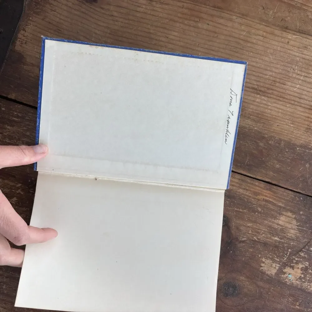 1952 Handwriting Pantheon Hardcover Book Klara G Roman Analysis Ephemera VTG